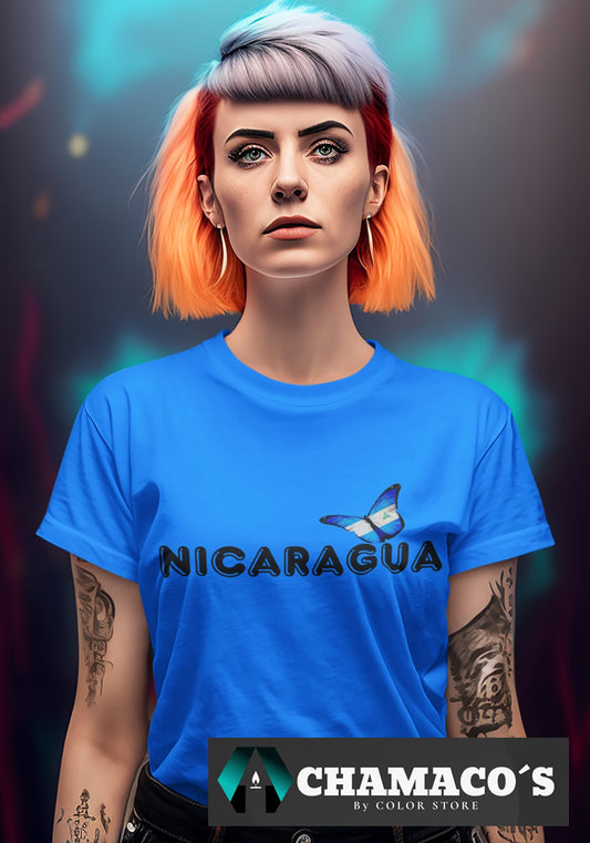 Camiseta Nicaragua para dama