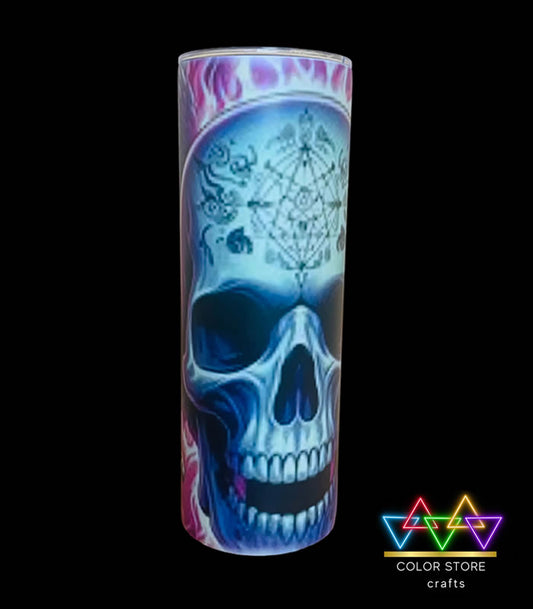 Tumbler calavera