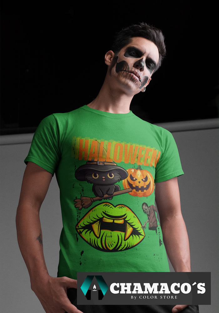 Camiseta halloween para caballero